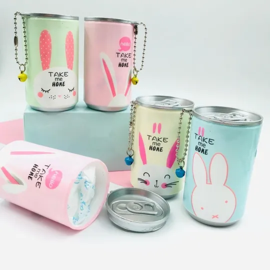 Cute Cartoon Decor Portable Wet Tissue Can